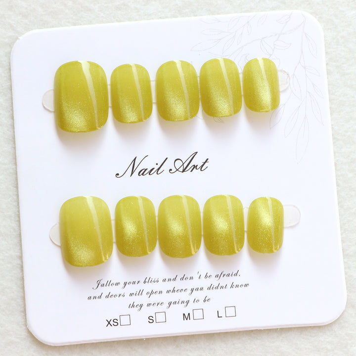 Glossy Press-On Nail Set Stornfield