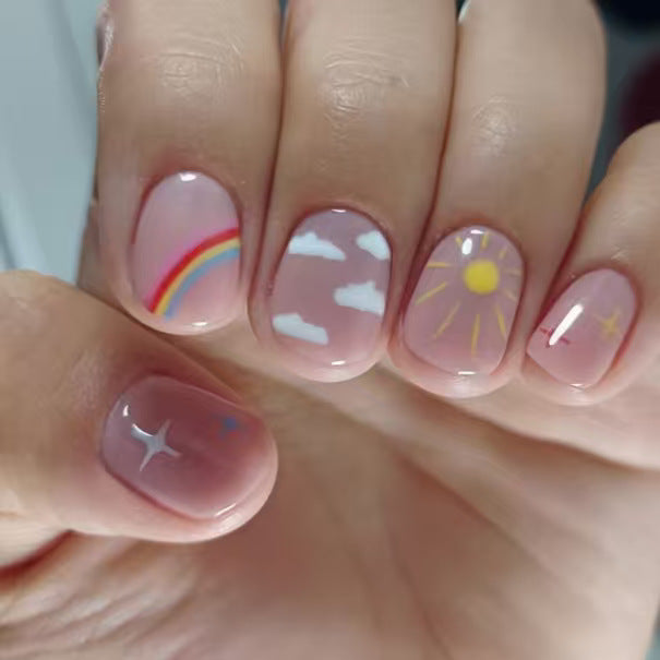 Whimsical Nail Art Design Stornfield