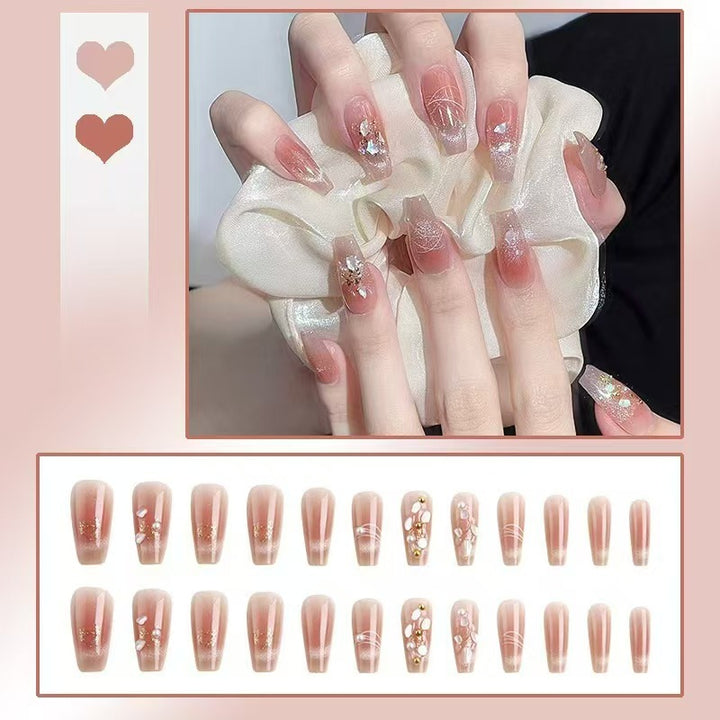 Artistic nails with glitter accents Stornfield