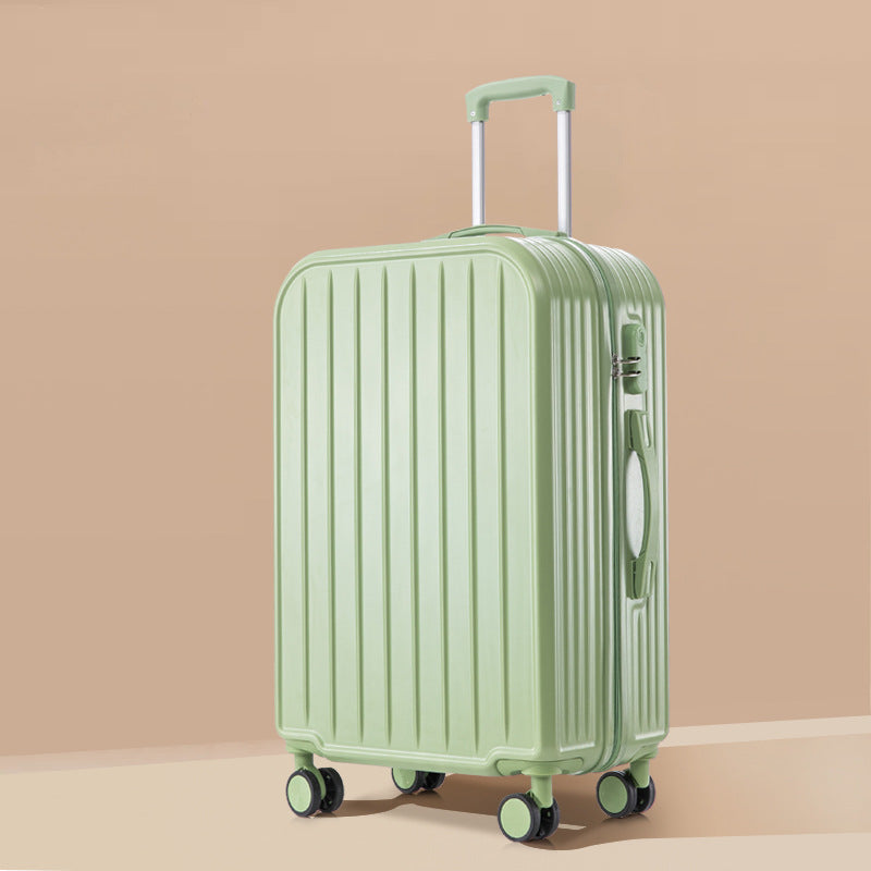 lightweight ABS hardshell spinner suitcase with telescopic handle and matching cosmetic case Stornfield