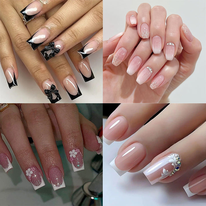 Elegant Ombre Glitter Nail Enhancements Stornfield