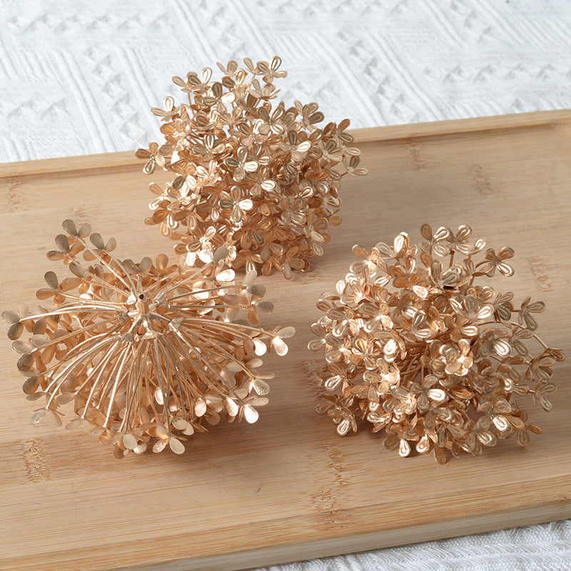 Decorative Dried Hydrangea Stem Arrangement