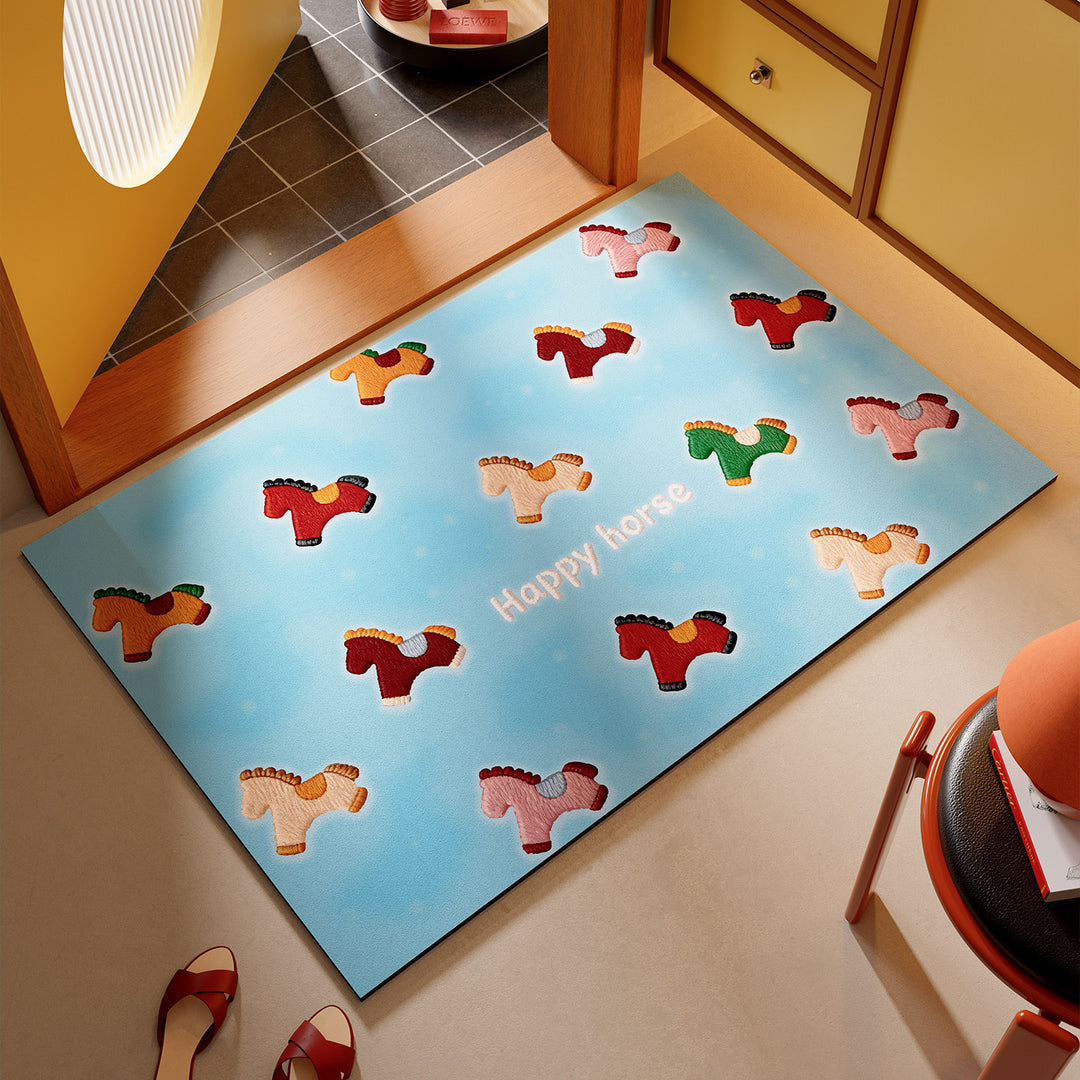 Artistic Patterned Entrance Mat