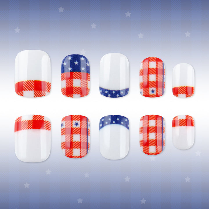 Patriotic Themed Nail Art Set Stornfield