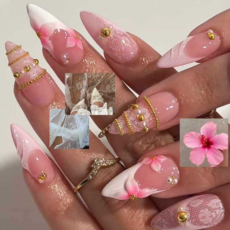 Decorative Press-On Nail Kit Stornfield