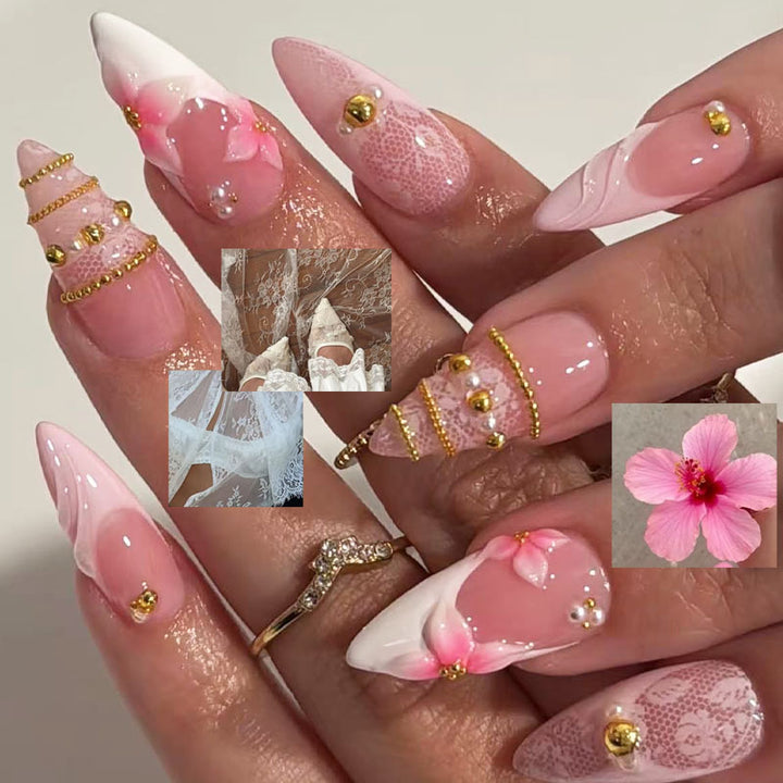 Decorative Press-On Nail Kit Stornfield