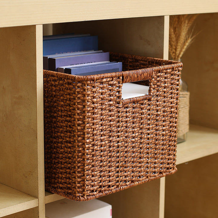 Unisex Braided Storage Basket with Practical Handles Stornfield