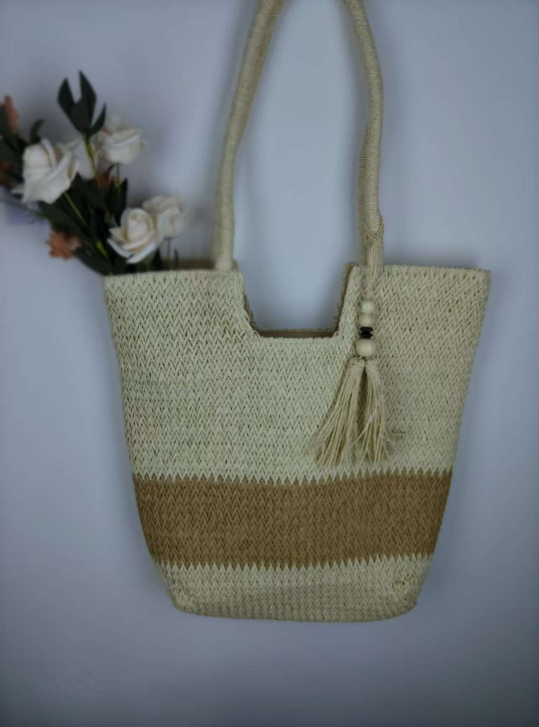 More elegant and stylish straw hat with lace band Stornfield