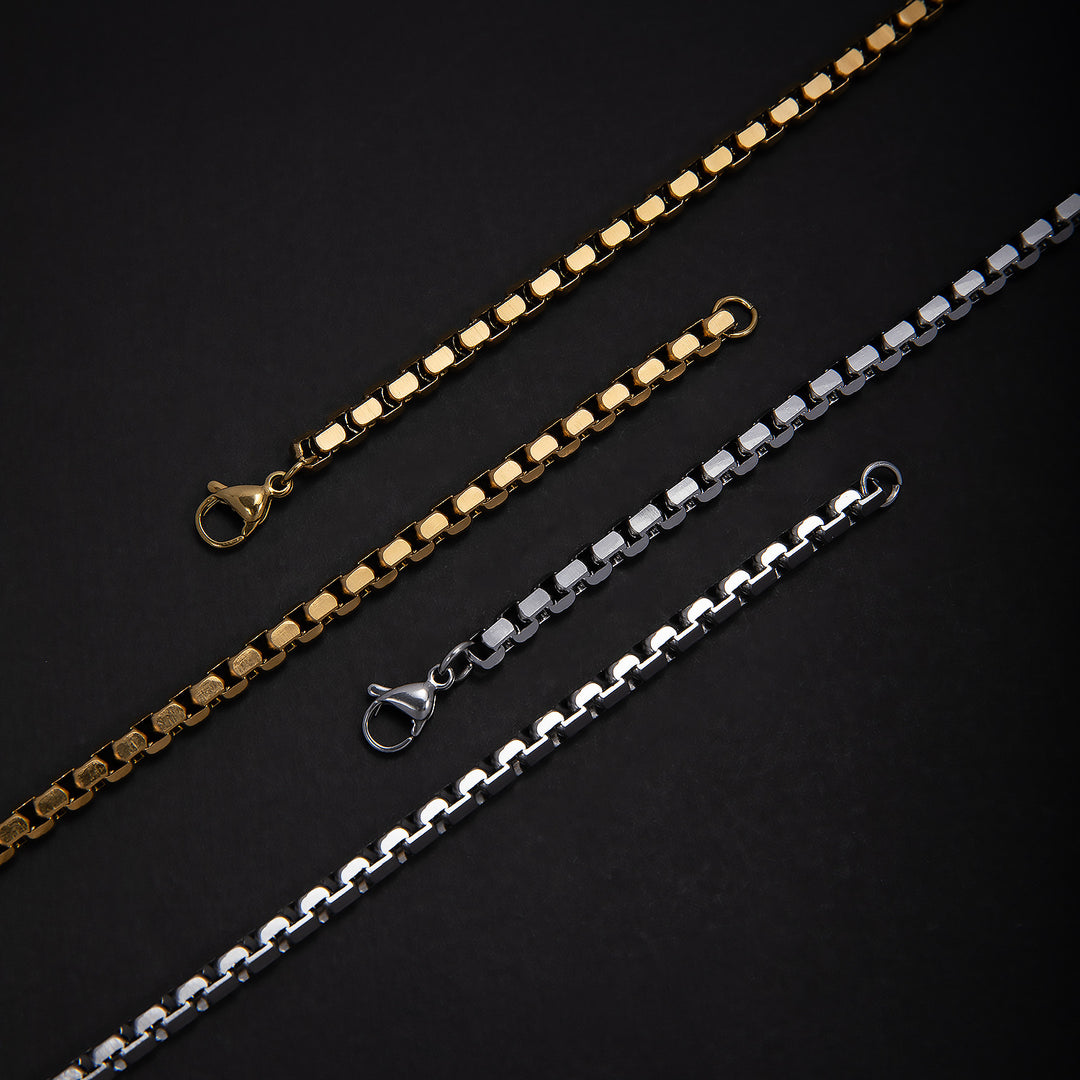 Modern Interlocking Link Chain Set Stornfield