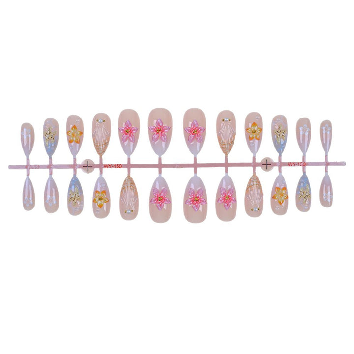 Decorative Artisan Press-On Nails Stornfield