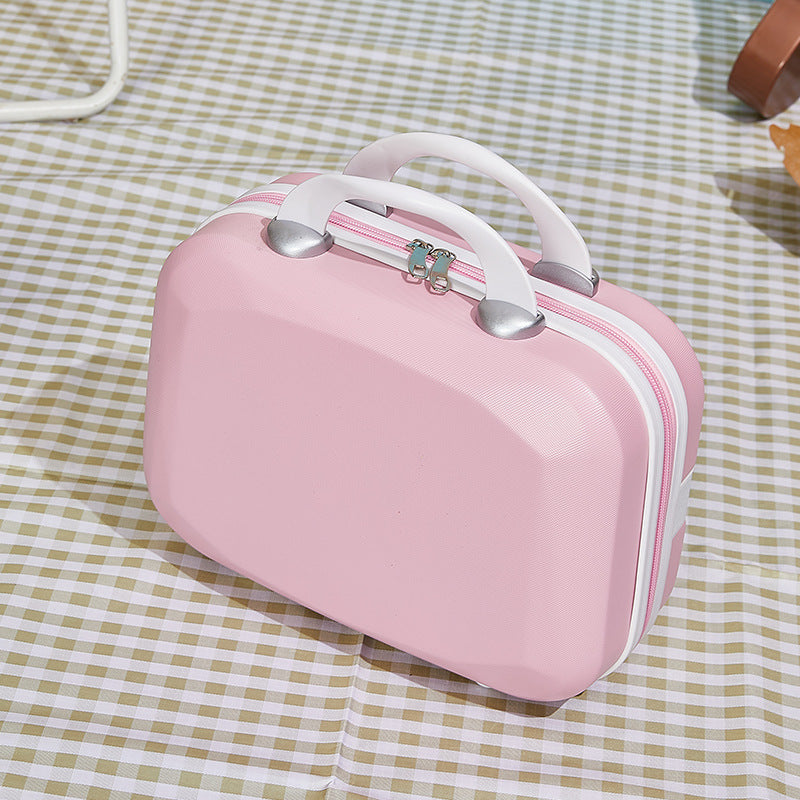hard-shell cosmetic travel vanity case with dual top handles Stornfield