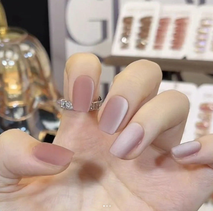 DIY Natural Finish Press-On Nail Tips Stornfield