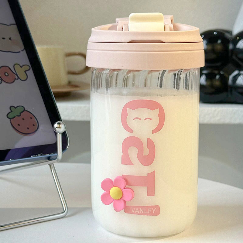 Ladies' insulated drink container with cheerful flower design Stornfield
