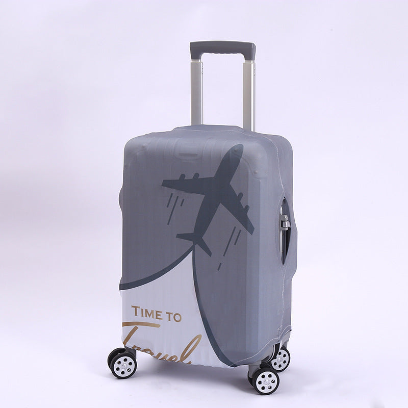 Unisex Suitcase with Creative World Travel Design Stornfield