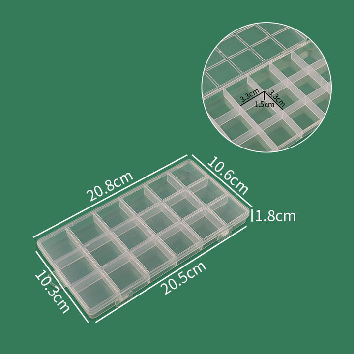 Modular Clear Craft Storage Box Stornfield
