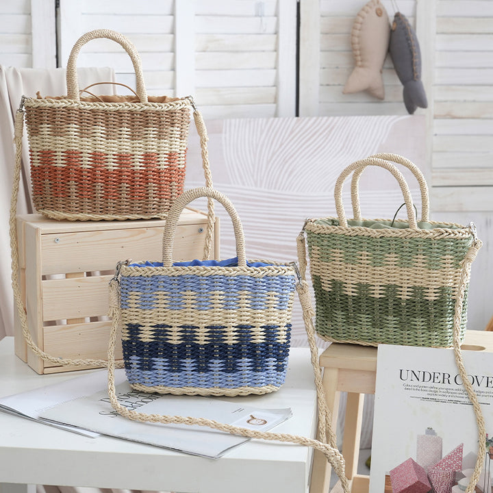 Basket bag with removable inner pocket Stornfield