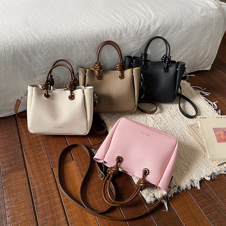 WoElegant Textured Handheld Tote Bag Stornfield