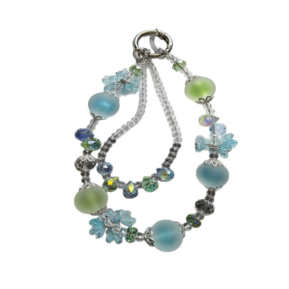 Floral Charm Beaded Keychain Stornfield
