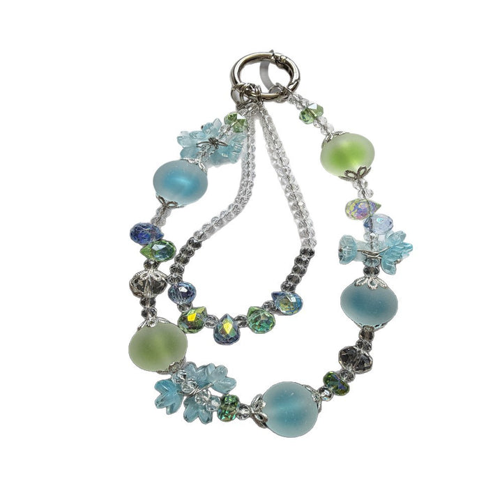 Floral Charm Beaded Keychain Stornfield