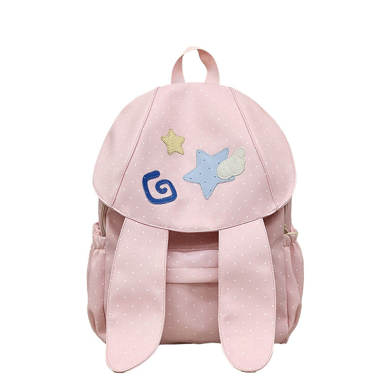 Cute Bunny Ears School Backpack Stornfield