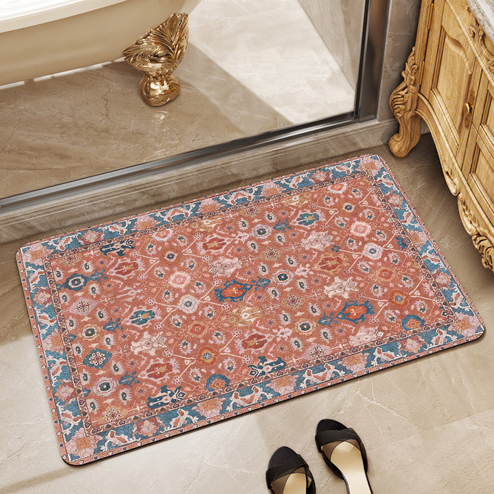 Elegant Vintage-Inspired Bath Mat Stornfield