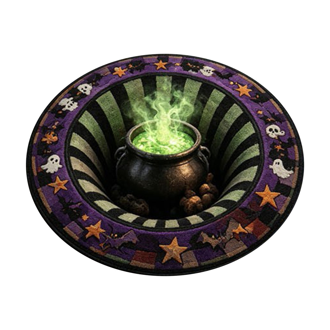 Halloween-Themed Decorative Area Rug for Home