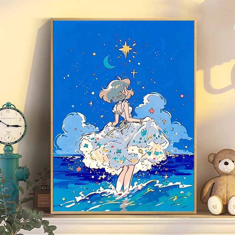Celestial Fantasy Illustration Wall Art Stornfield