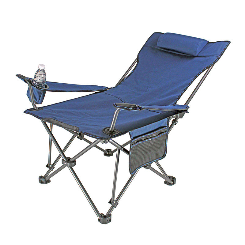 Portable Camping Chair with Side Storage Pocket Stornfield