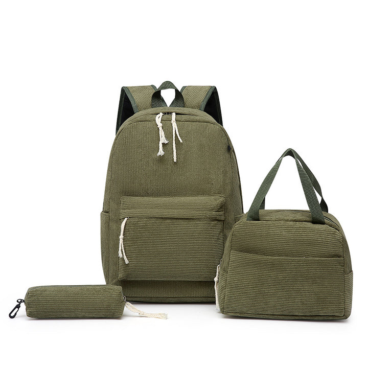 Backpack set with Playful Strawberry Pattern Stornfield