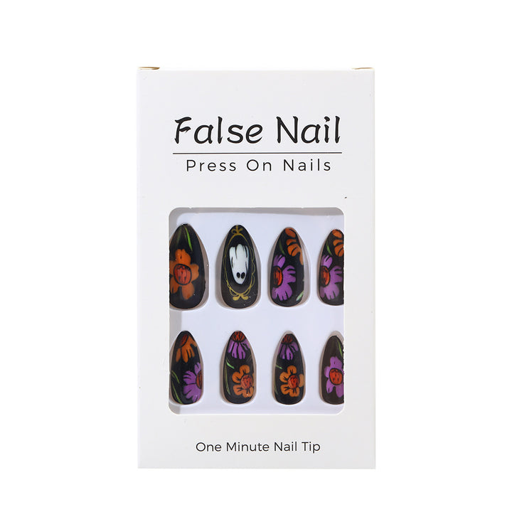 Artificial nails with creative Halloween design Stornfield