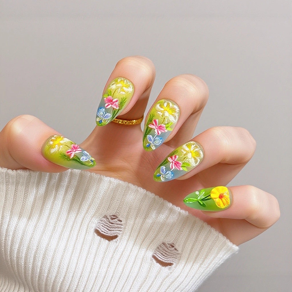 Artful Nail Extensions with Elegant Tips Stornfield