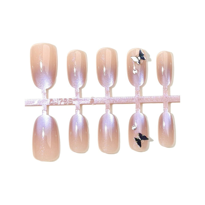 Glamorous Elegant Press-On Nail Set