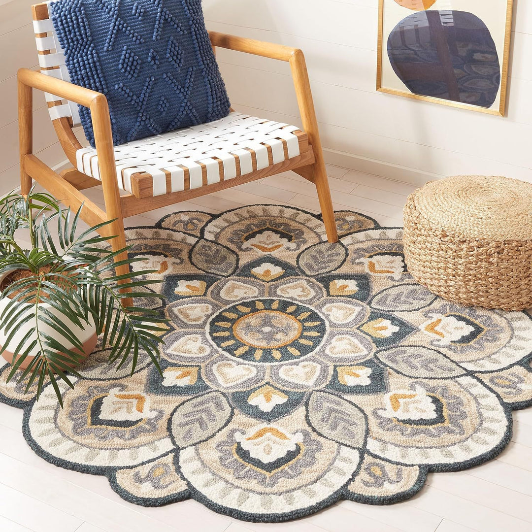 Decorative Floral Area Rug