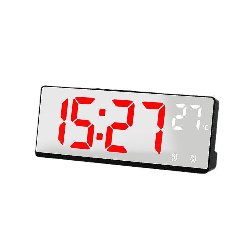 Digital alarm clock with mirror display and temperature function Stornfield