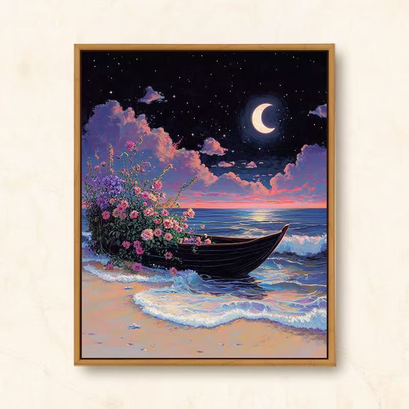 Enchanting Coastal Fantasy Wall Art Stornfield