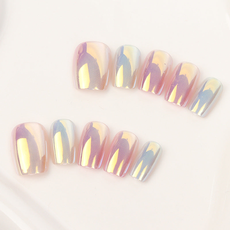 Premium Iridescent Press-On Nail Tips Stornfield