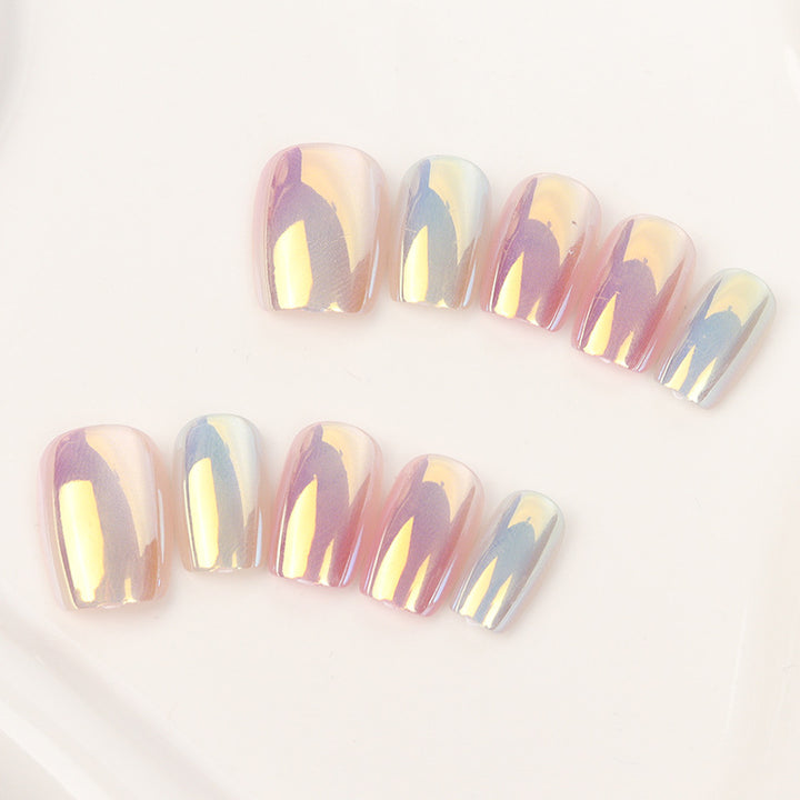 Premium Iridescent Press-On Nail Tips Stornfield