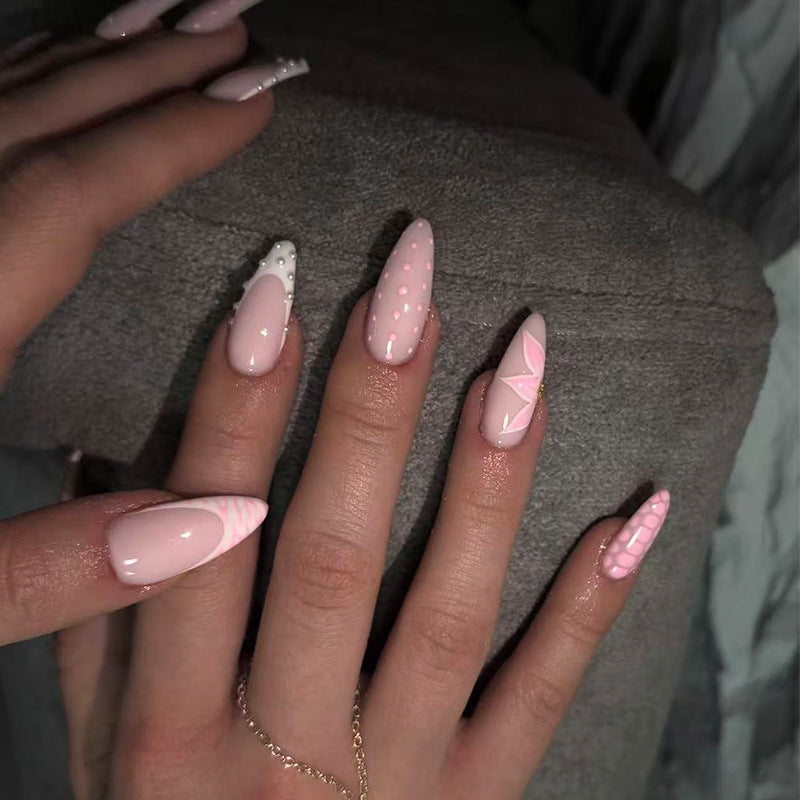 Creative Abstract Press-On Nail Set Stornfield
