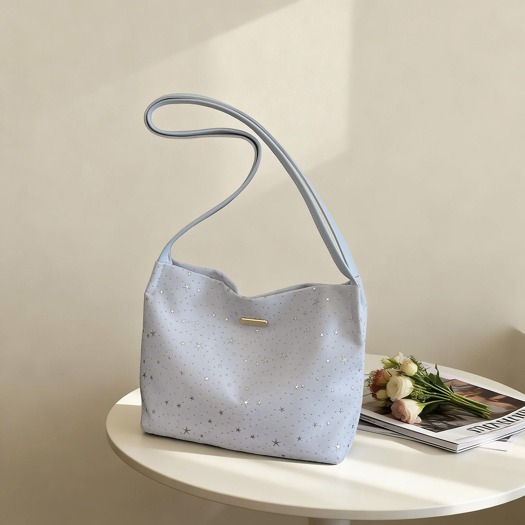 WoStylish Star-Embellished Hobo Bag Stornfield