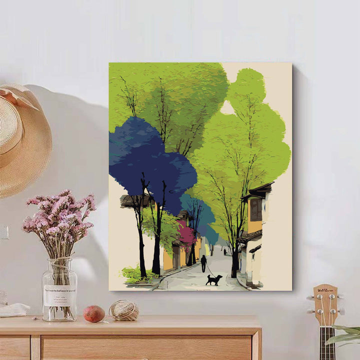 Nature-Inspired Serene Landscape Canvas Art Stornfield