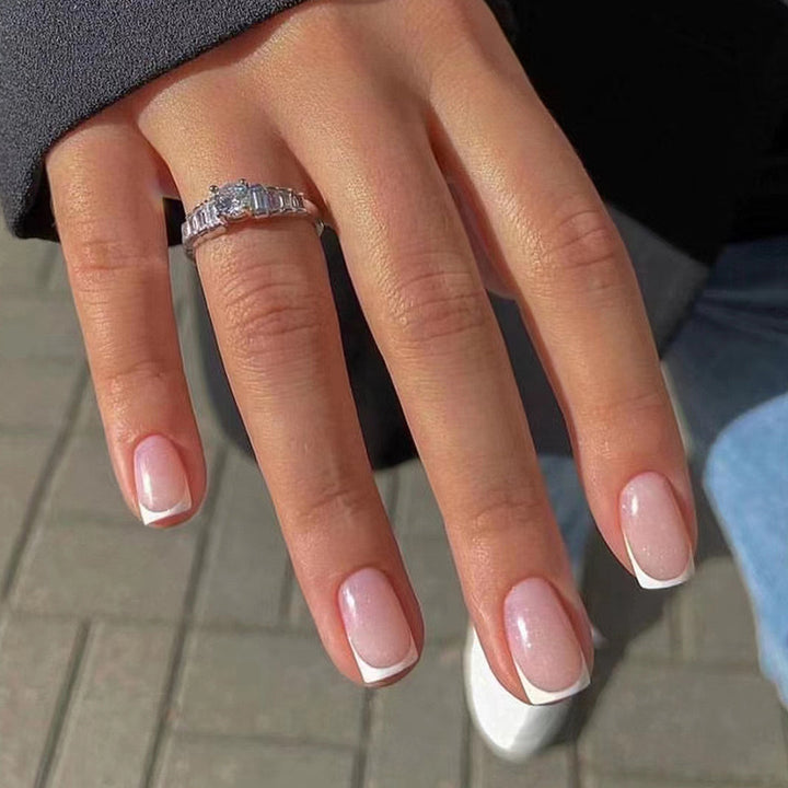 Artificial nails in modern French-style Stornfield