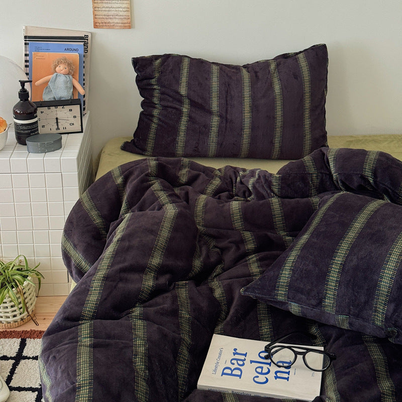 Playful Pear Patterned Fleece Blanket