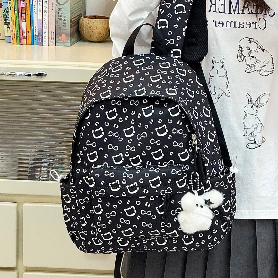 Adorable Character Print Backpack Stornfield