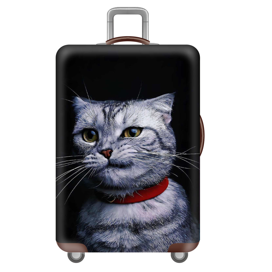 Unisex Hard Shell Luggage with Creative Astronaut Motto Stornfield