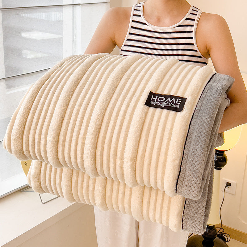 Ultra-Soft Reversible Fleece Blanket Stornfield