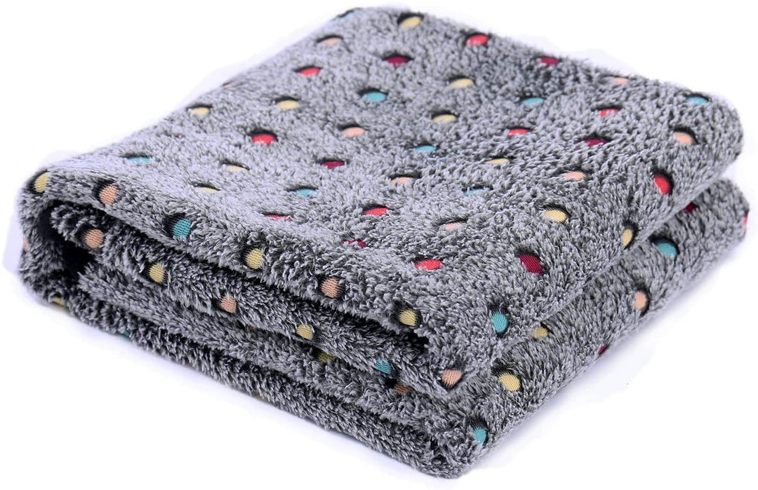 Ladies Cozy Microfiber Blanket with Playful Pattern Stornfield