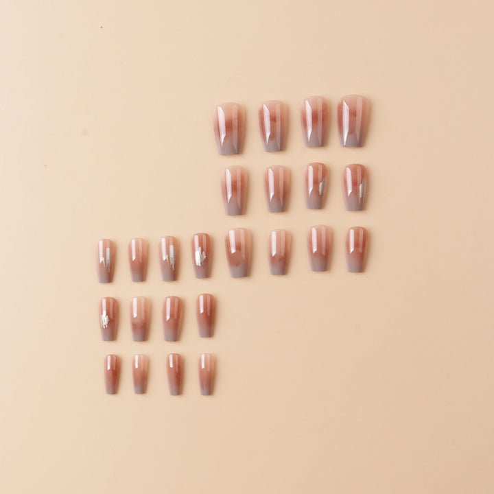 Elegant Glossy Press-On Nail Tips Stornfield