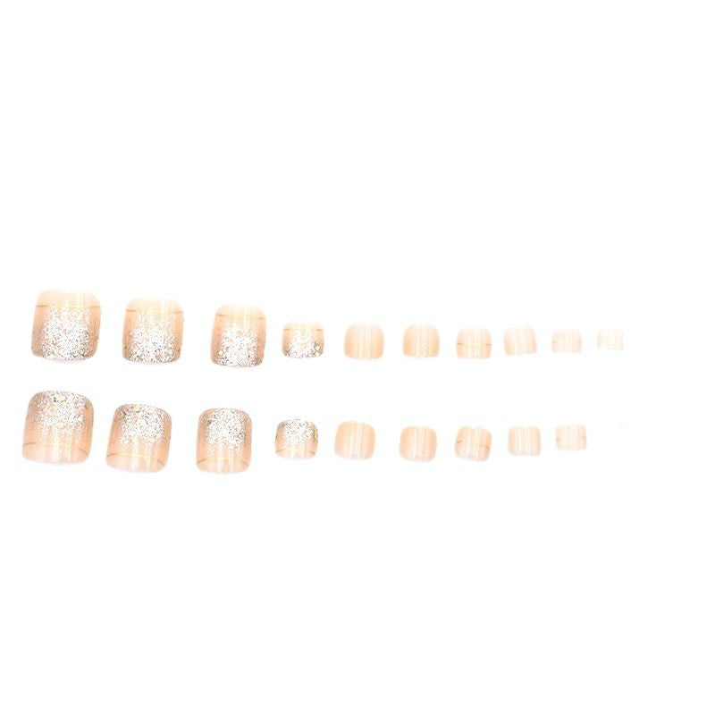Decorative Glitter Pedicure Nail Art Stornfield