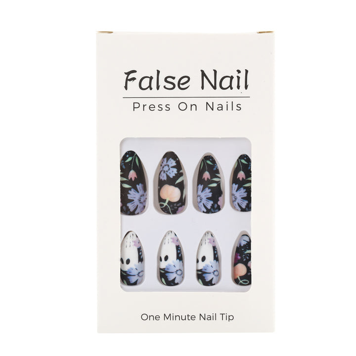 Artificial Nail Set with Creative Halloween Designs Stornfield