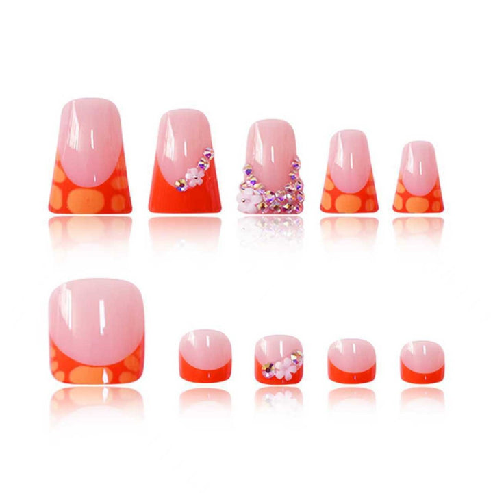 Luxe Decorative Press-On Nail Extensions Stornfield